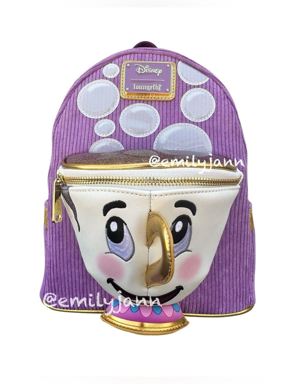 Beauty and the Beast💜Chip Backpack